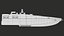 USV Mamai Maritime Drone  - Unmanned Robotic Autonomous Surface Vessel PBR