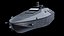 USV Mamai Maritime Drone  - Unmanned Robotic Autonomous Surface Vessel PBR