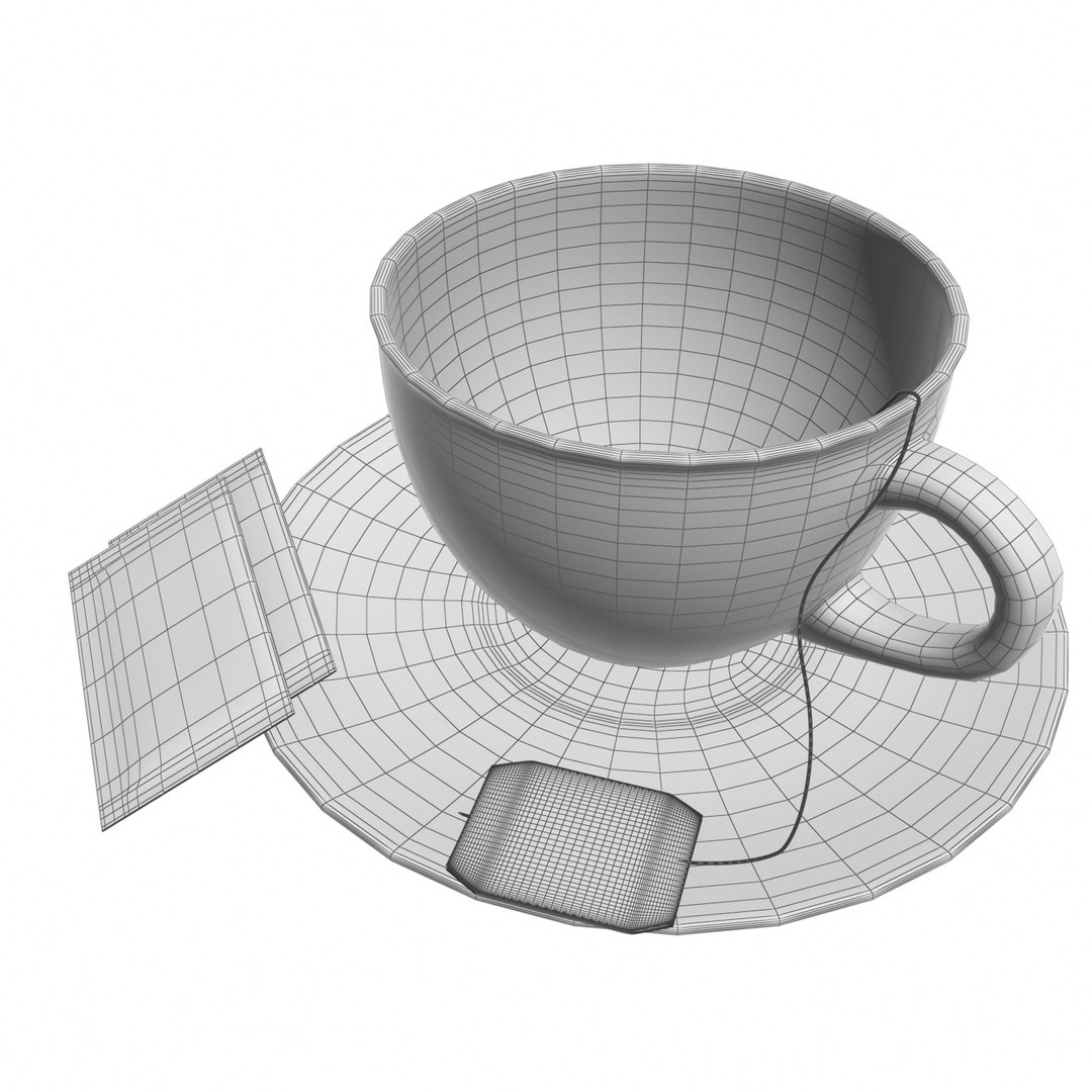 Tea cup 3D - TurboSquid 1246787