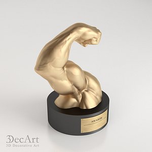 3D model of the prize for the bodybuilder | Fg_005
