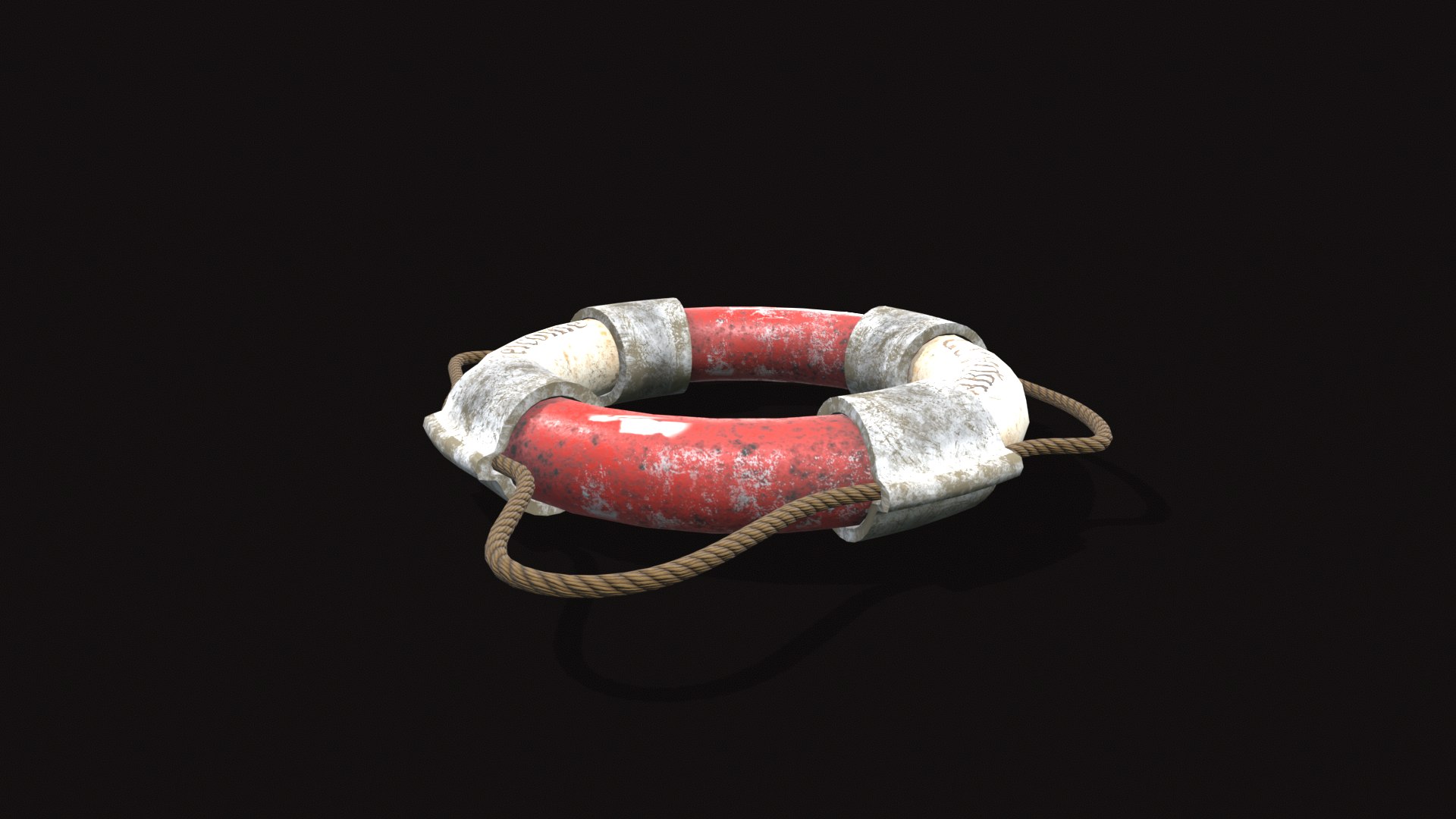 3D Medieval Life Saver Ring - TurboSquid 2326311