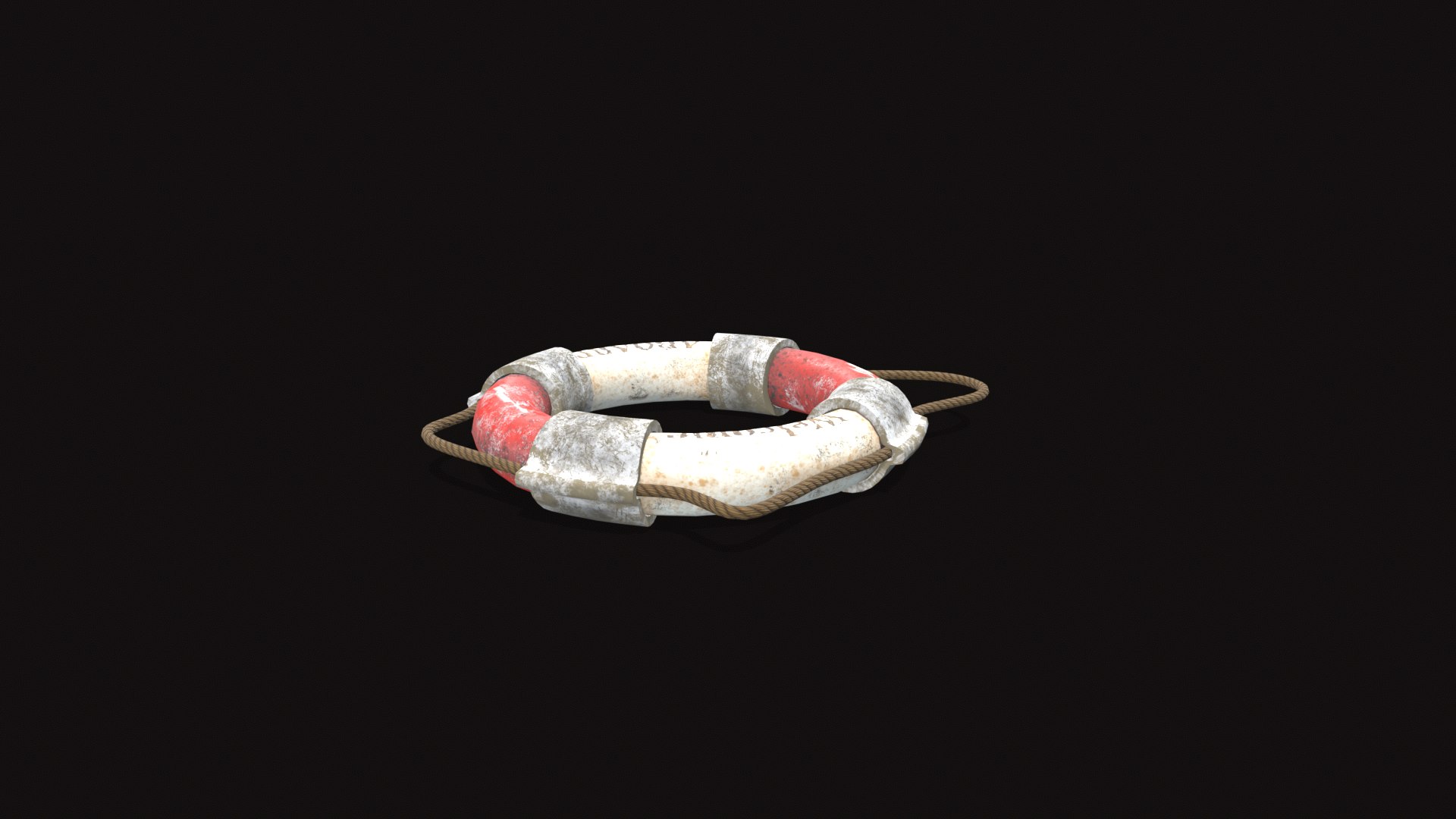 3D Medieval Life Saver Ring - TurboSquid 2326311