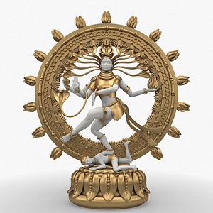 3D SHIVA NATARAJA Dancing LORD Model model