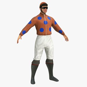 3D Jockey 1 model
