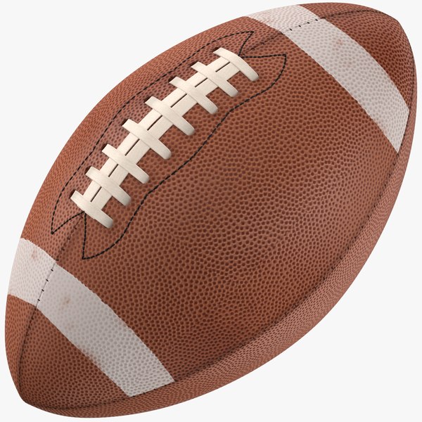 American Football Ball 02 model