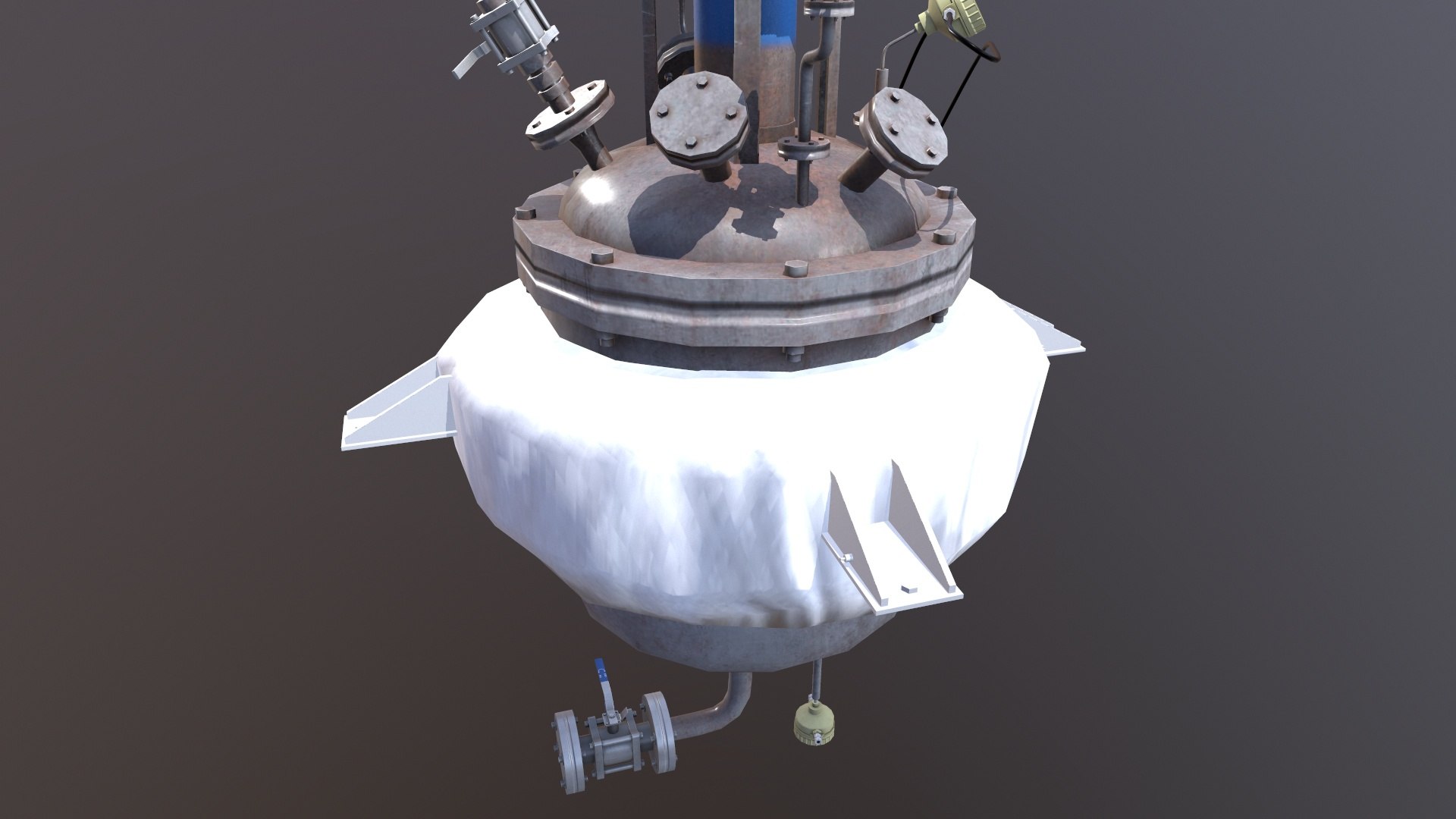 3D Rusted Vessel Tank - TurboSquid 2291992