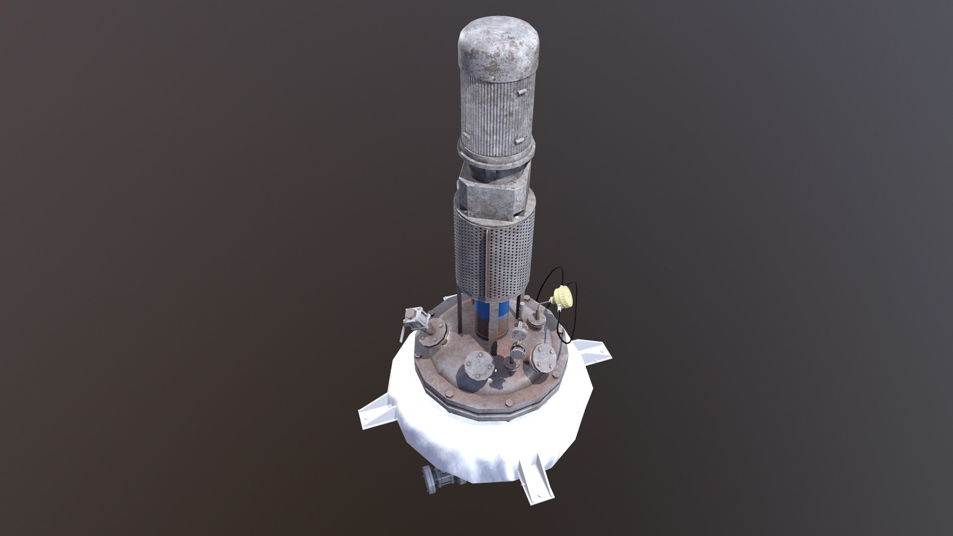 3D Rusted Vessel Tank - TurboSquid 2291992