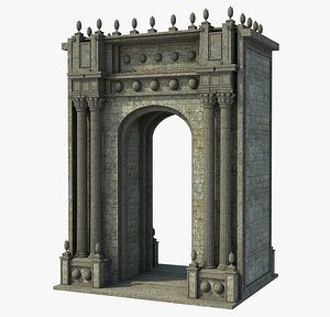 3D model Ancient Arch GateWay