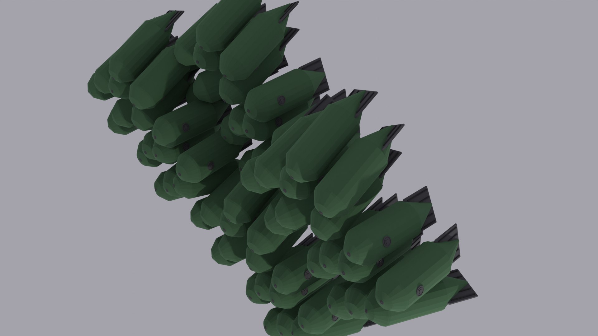 3D Lowpoly WW2 Bombs SC50 Germany - TurboSquid 1975332