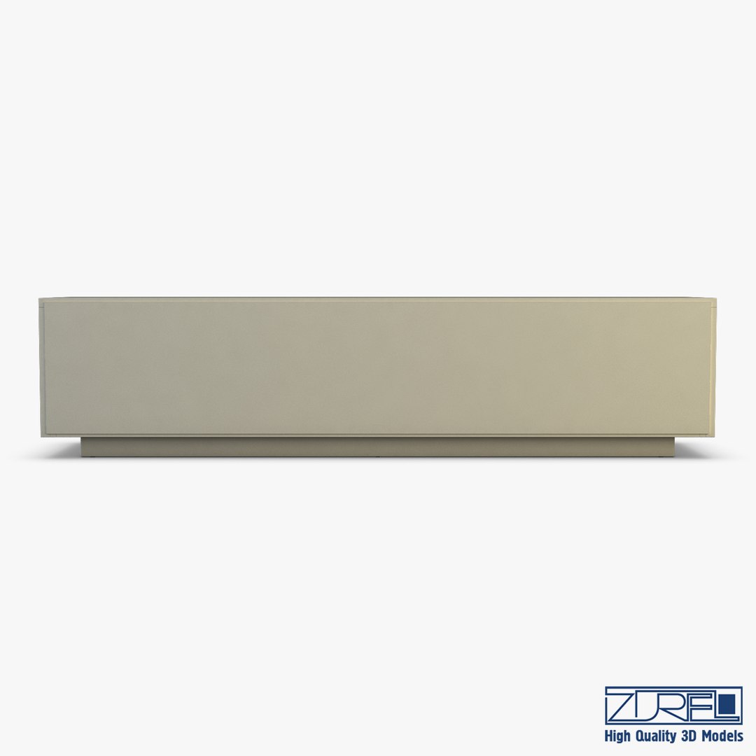 Fendi tv console stand 3D - TurboSquid 1212227