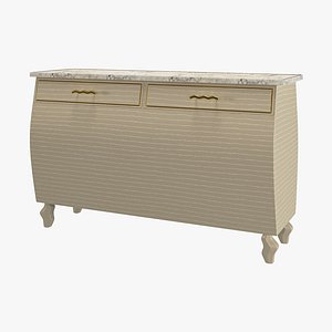 dresser Marble Console