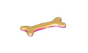 3D model bone 3d model toy