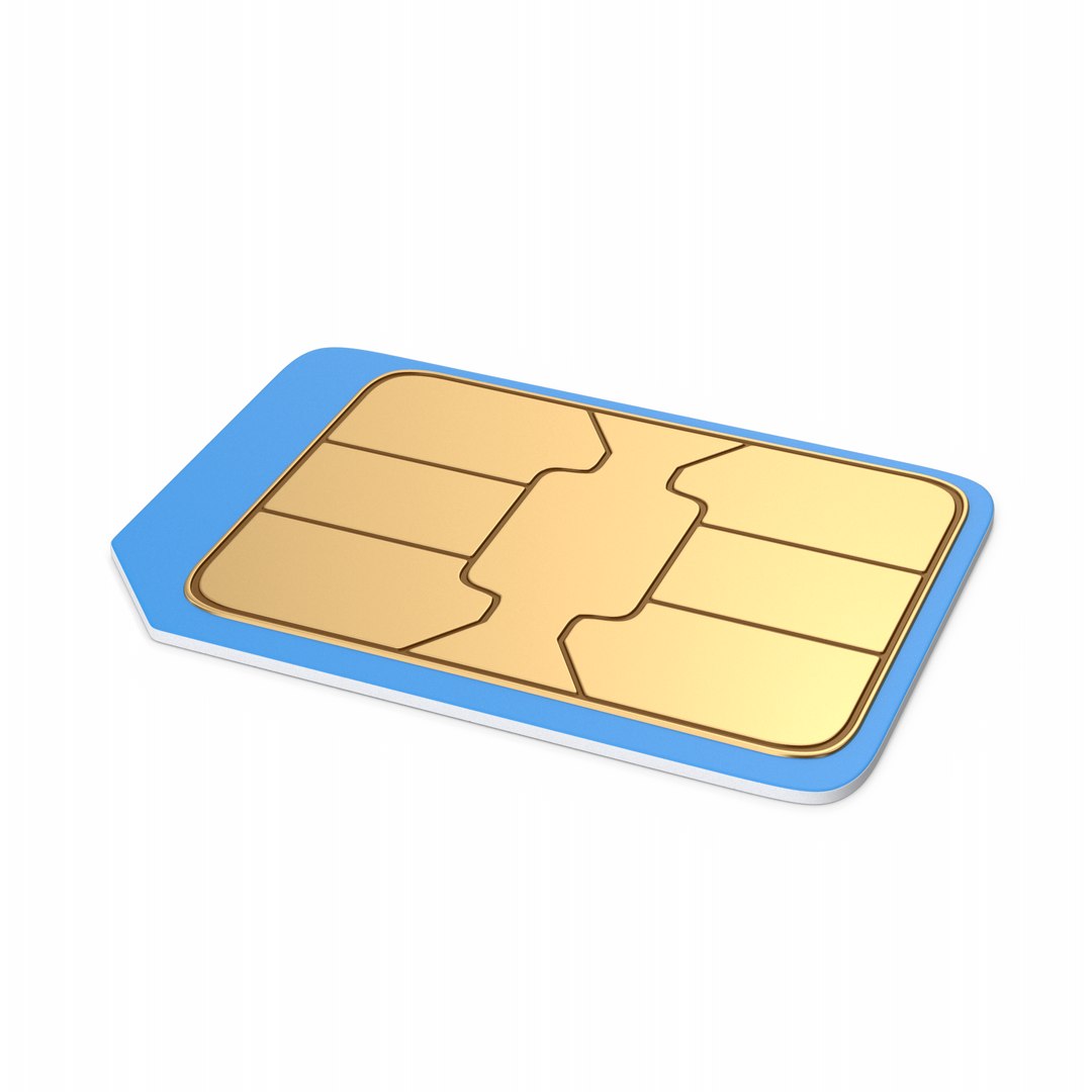 Nano SIM Card 3D Model - TurboSquid 2091890