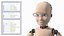 Niño cyborg humanoide manipulado