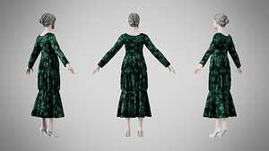 Dress 25 Emerald Whisper Velvet v2