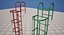 Scala industriale PBR Low Poly