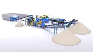 Sand Washing Equipment 3D
