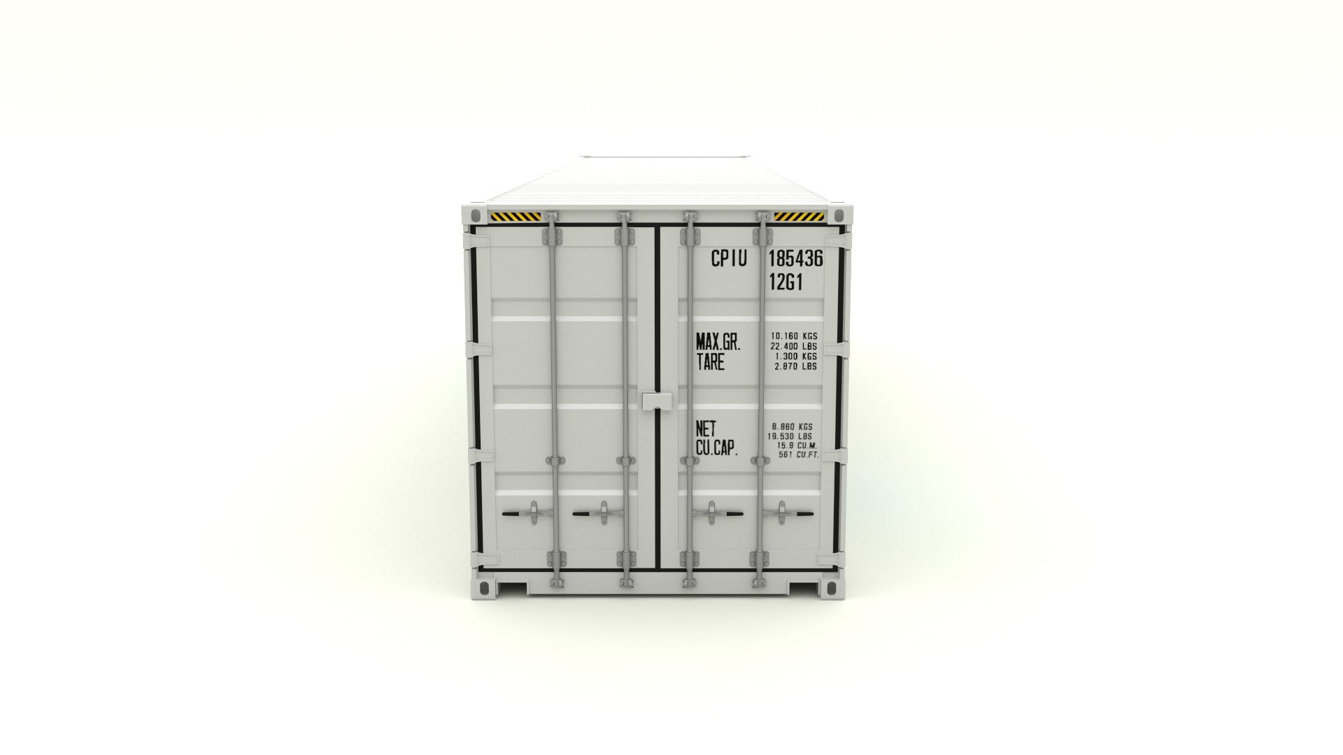 Shipping Container Obj