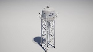 3D Water Tank Tower
