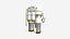 Jetpack C05 White Gold - 공상과학 캐릭터 디자인