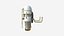 Jetpack C05 White Gold - 공상과학 캐릭터 디자인