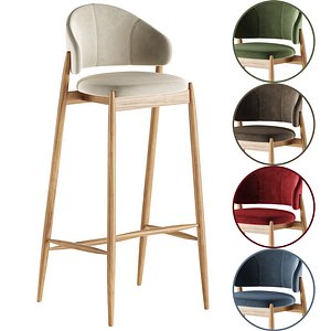 Bar Stool Family Look 3D