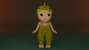 Sonny angel stegosaurus 3D model