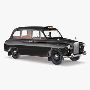 Vintage London Taxi Cab FX4 model