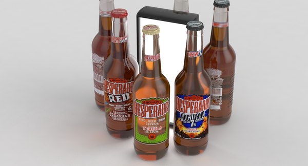 Latas de Cerveja Desperados 500ml Coleção 2022 Modelo 3D