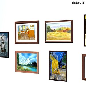 3d model paintings pictures