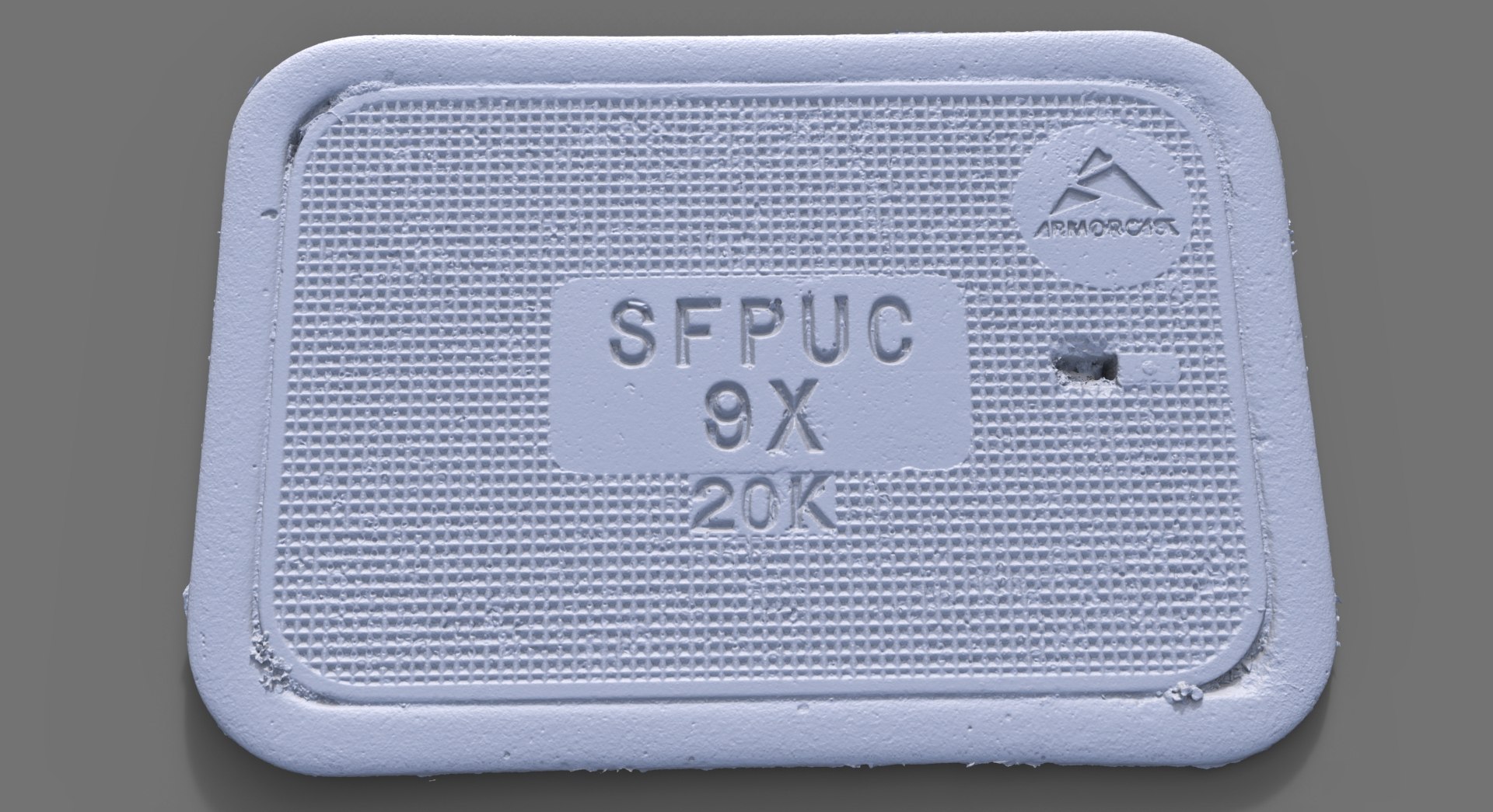Scan Sfpuc Utility Cover 3d Obj