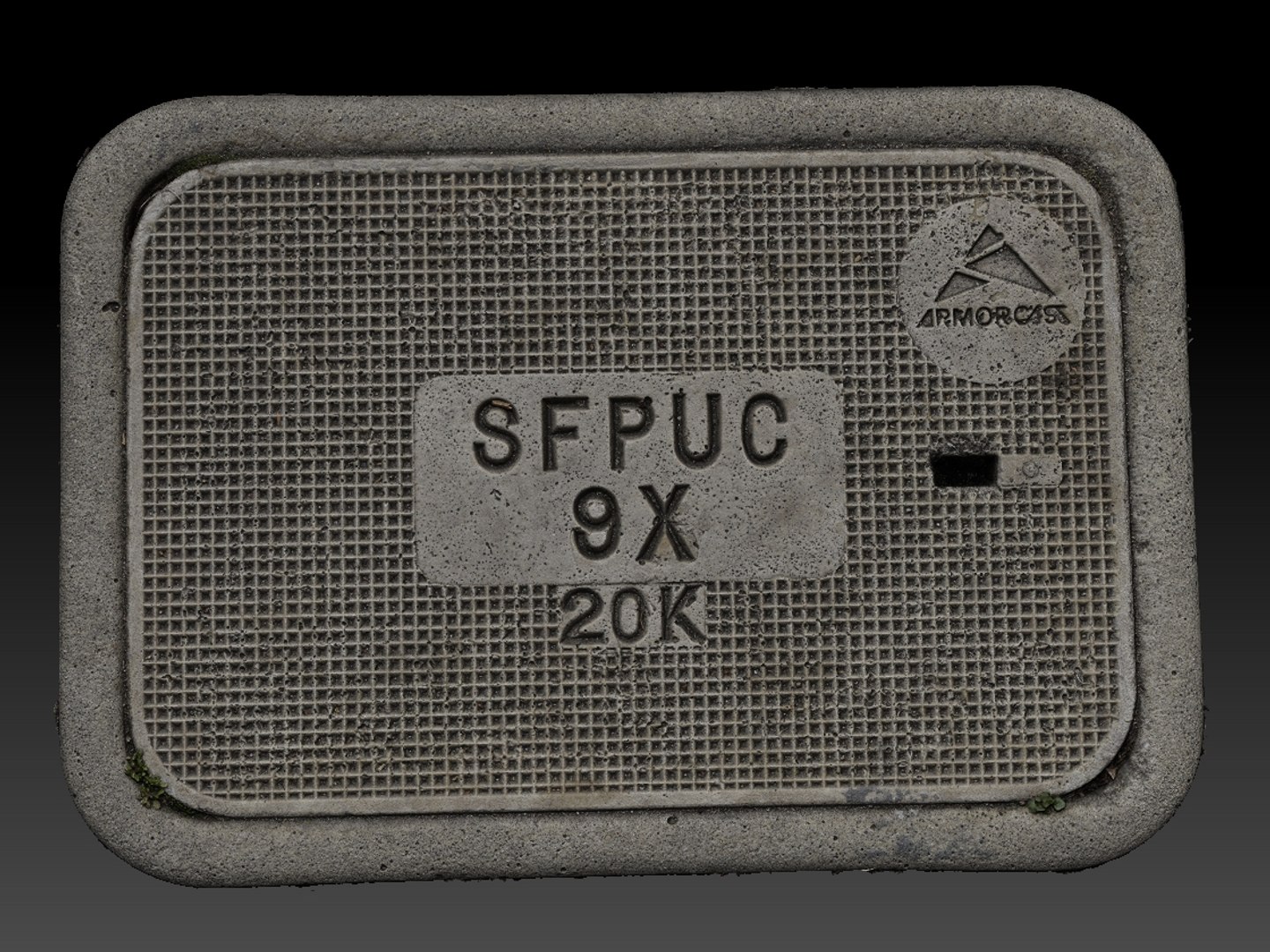 Scan Sfpuc Utility Cover 3d Obj