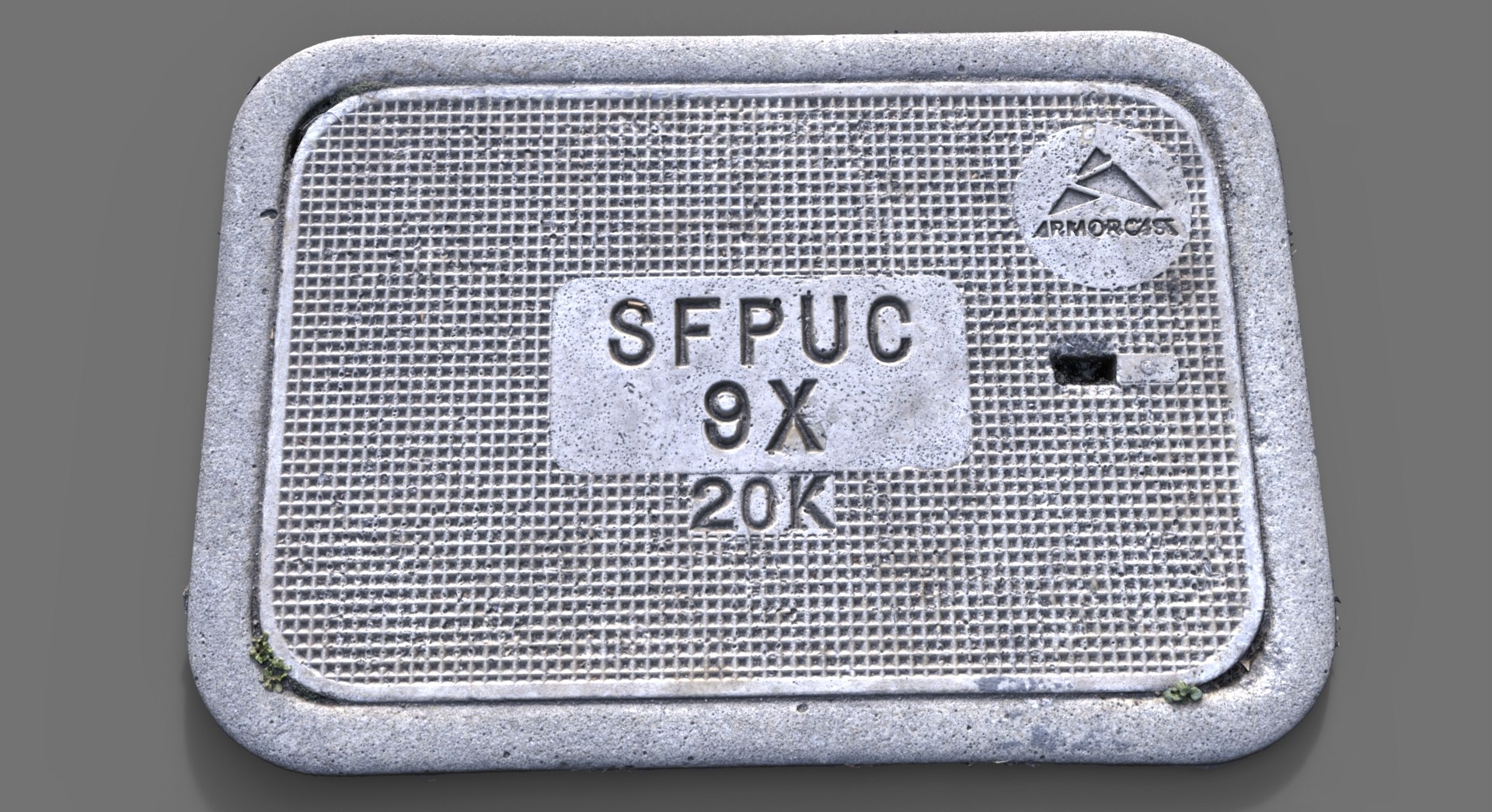 Scan Sfpuc Utility Cover 3d Obj