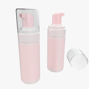 150ml 5oz Cosmetics Pump Dispenser Bottle Low High Poly