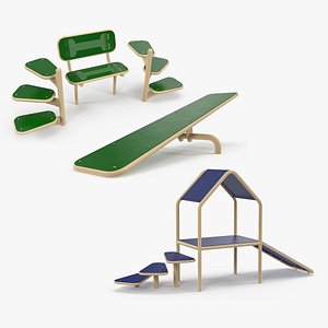 Dog Obstacles Collection 2 3D model