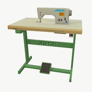 industrial sewing machine 3D