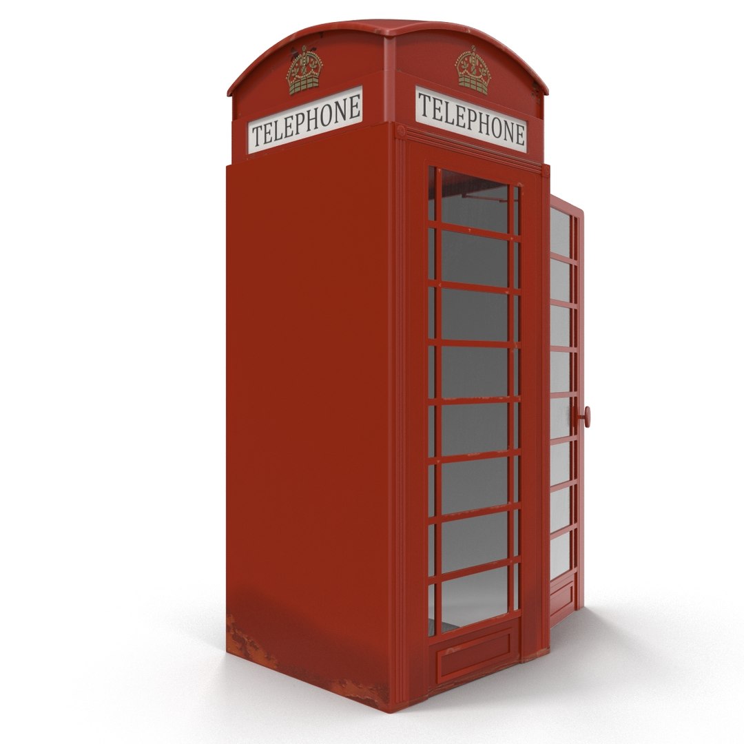 Max British Red Telephone Box