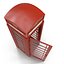 max british red telephone box
