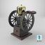 3D Vintage Coffee Grinder Brand New