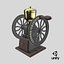 3D Vintage Coffee Grinder Brand New