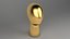 Head Display Stand Gold