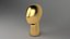 Head Display Stand Gold
