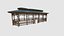 Wood Garden Pergola - Gazebo 04