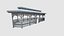 Wood Garden Pergola - Gazebo 04