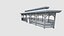 Wood Garden Pergola - Gazebo 04
