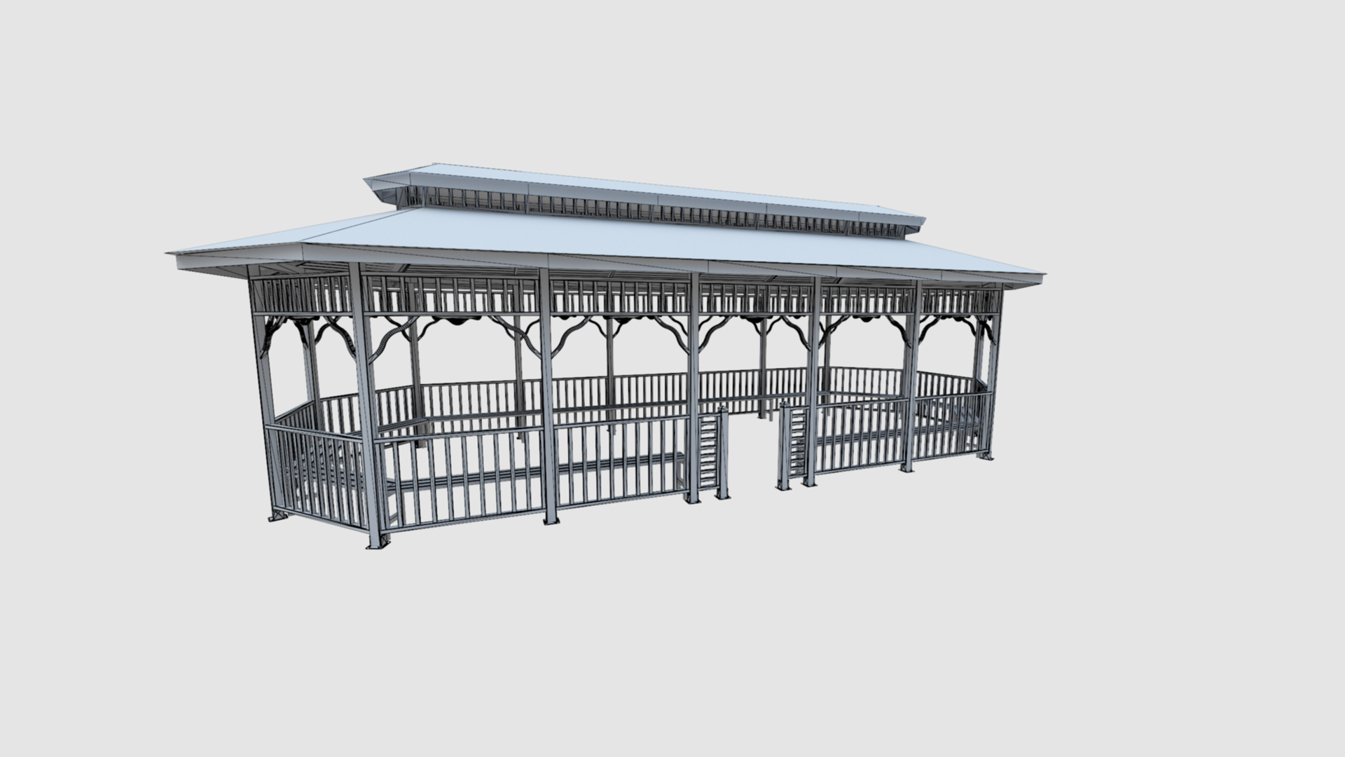 Wood Garden Pergola - Gazebo 04 3D model https://p.turbosquid.com/ts-thumb/oO/GWQyiX/W9/woodgazebowireframe/jpg/1663129305/1920x1080/turn_fit_q99/baaecc76831e842545bf63cd86b7124ede381f71/woodgazebowireframe-1.jpg
