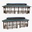 Wood Garden Pergola - Gazebo 04