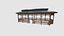 Wood Garden Pergola - Gazebo 04