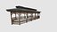 Wood Garden Pergola - Gazebo 04