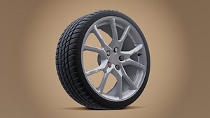 Sport Car Alloy wheel 3D model